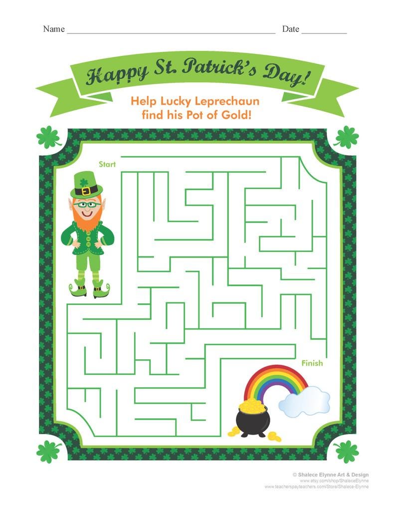 Fun Games to Play on St. Patrick's Day » St. Patrick's Day » Surfnetkids