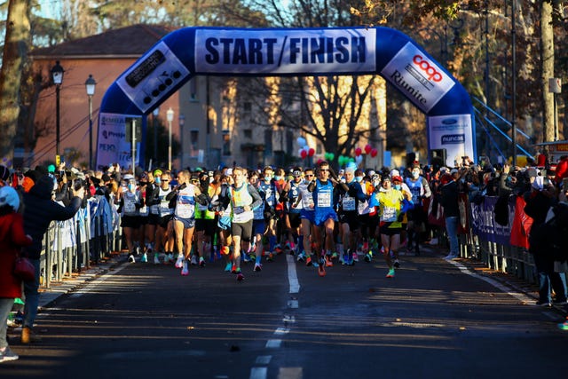 partenza maratona di reggio emilia