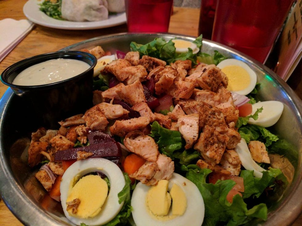 Dish, Food, Cuisine, Ingredient, Meat, Salad, Meal, Produce, Cao lầu, Fried food, 