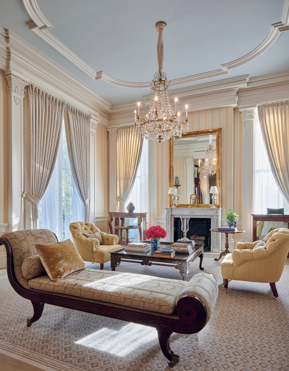 Michael S. Smith Redecorated the Largest Governor’s Mansion in the ...