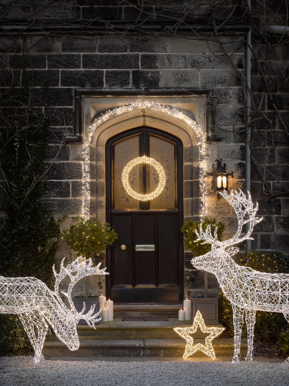 christmas front door porchscaping