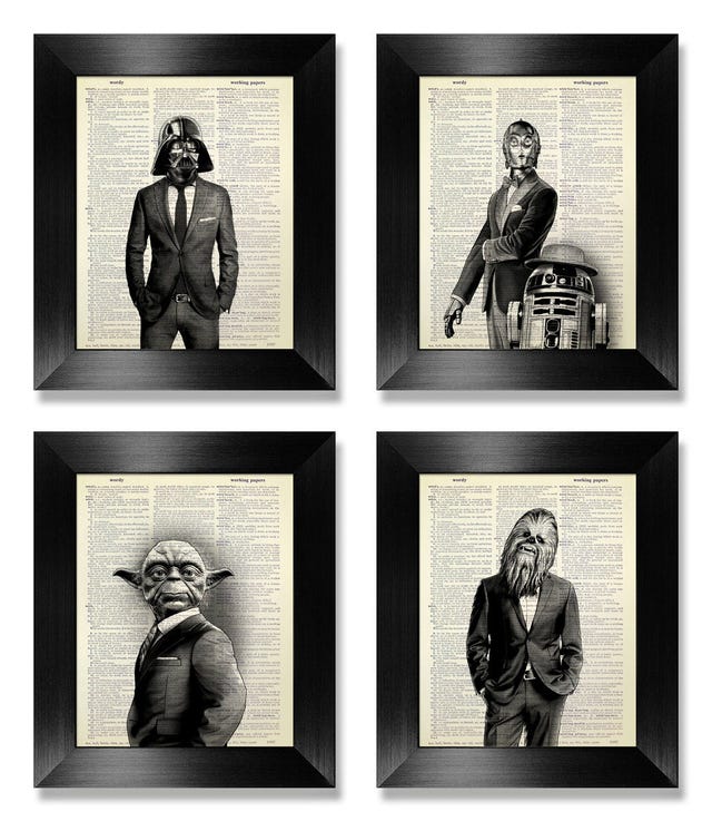 Ilustraciones de 'Star Wars'