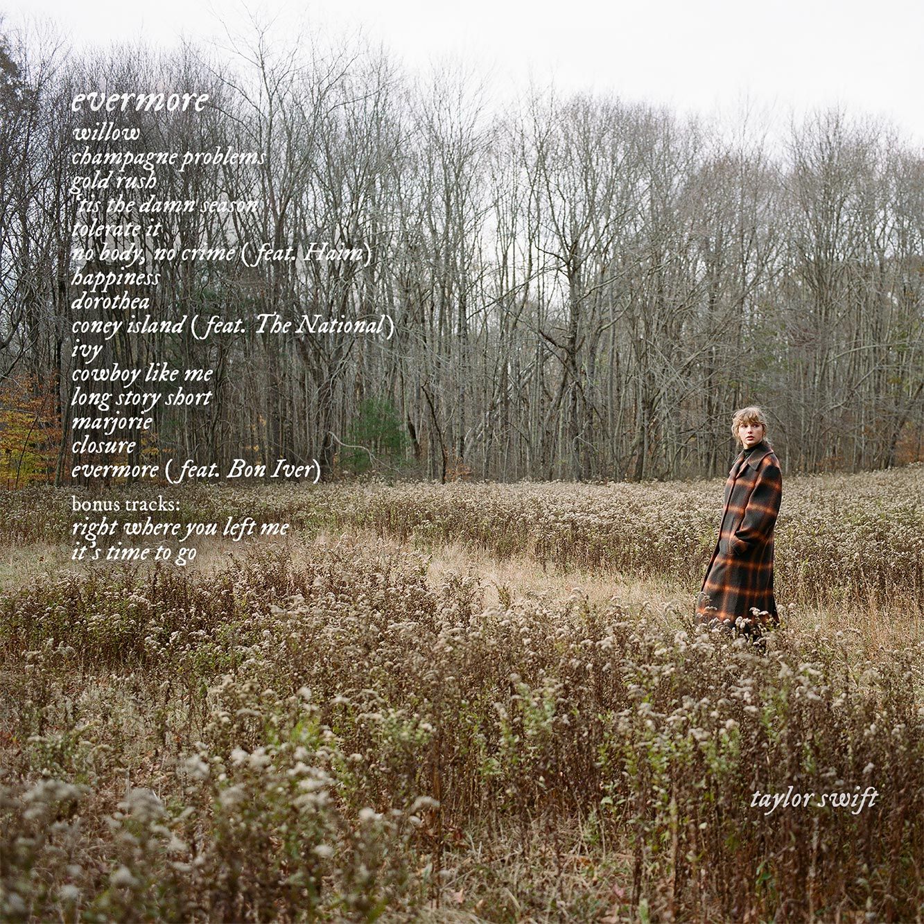 Where to Buy Taylor Swift's Plaid Coat From Her Evermore Album Cover