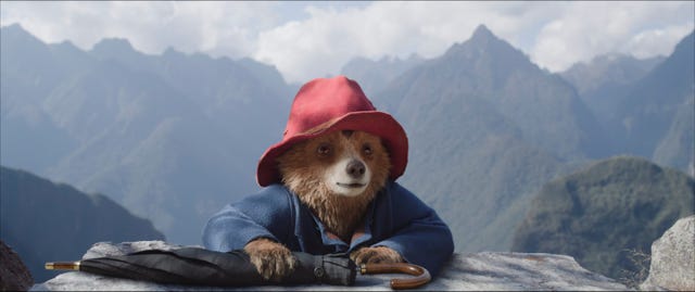 paddington bear in paddington in peru film