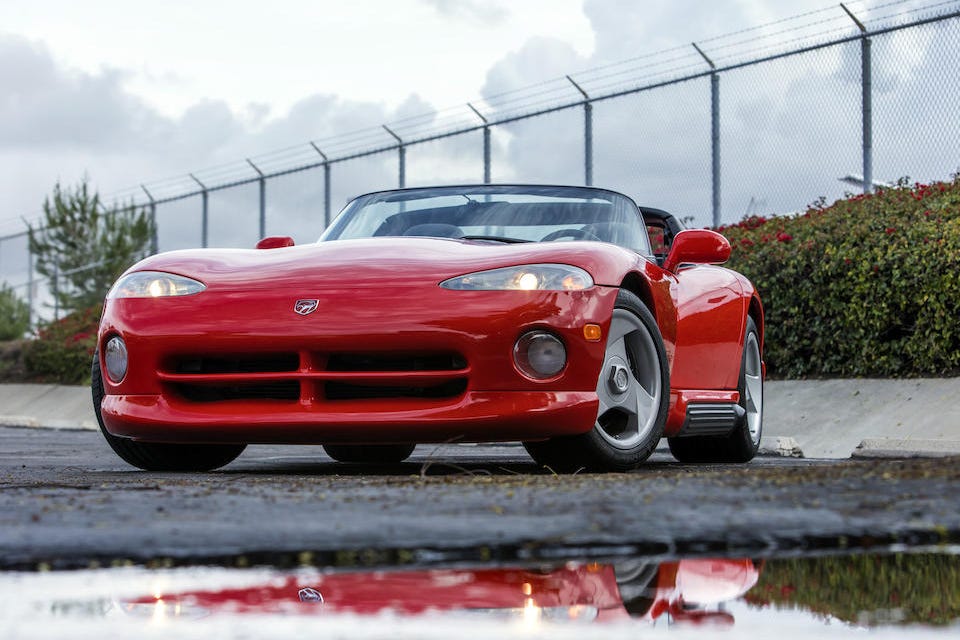 The First Production Dodge Viper Sold for $285,000