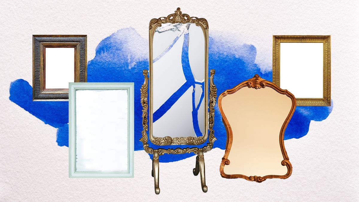 illustration of various mirrors