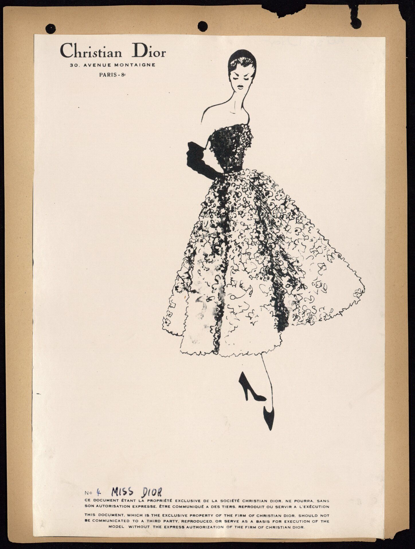 Miss dior 2025 dress 1949