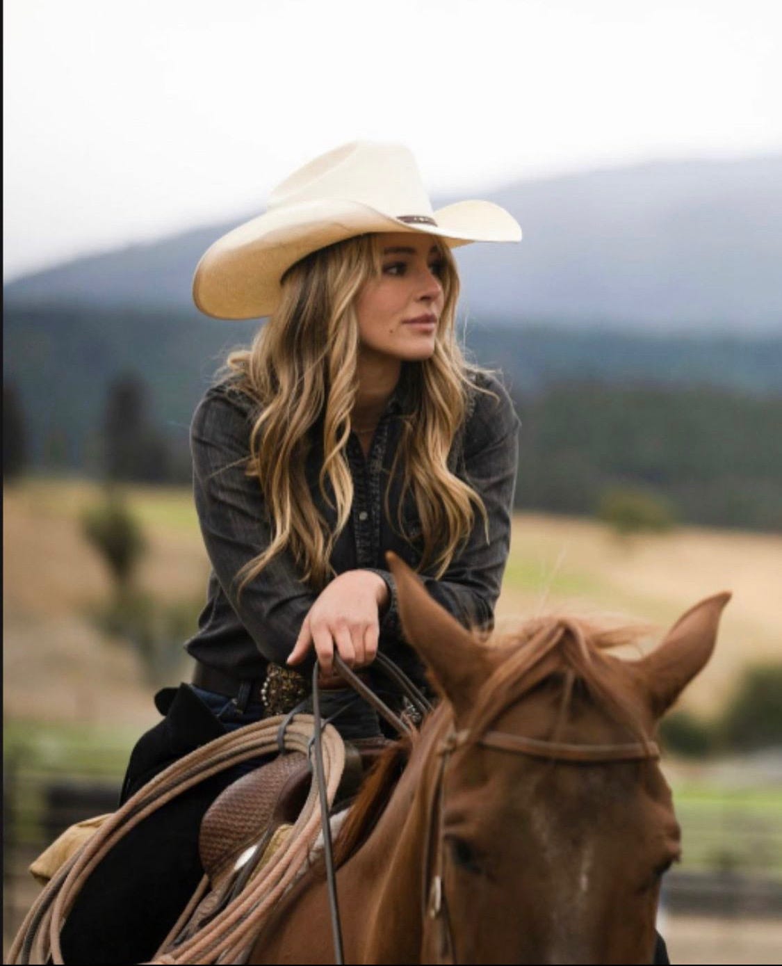 Go Behind the Scenes of Yellowstone with Hassie Harrison