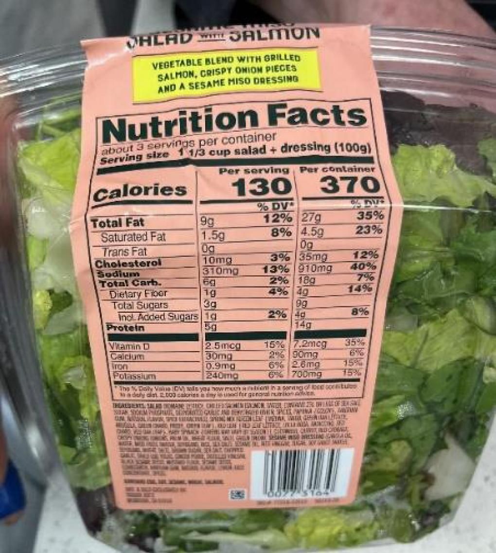 FDA Alerts Customers of New Salad Recall