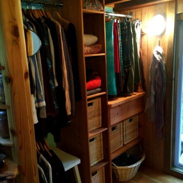 closet attic storage