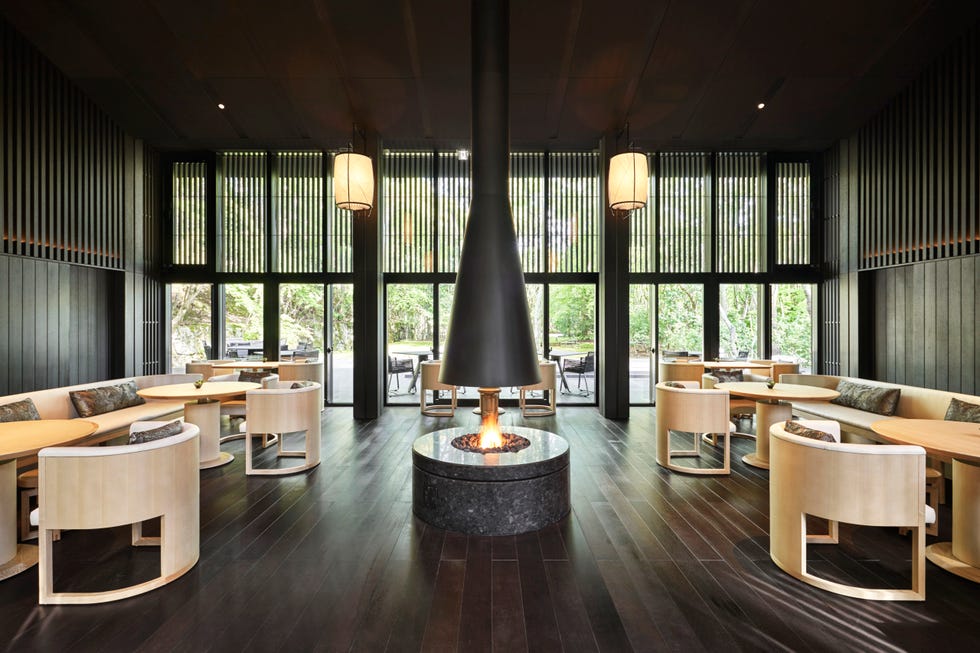 The Living Pavilion Interior Aman Kyoto