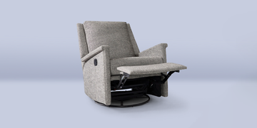 grey reclining chair