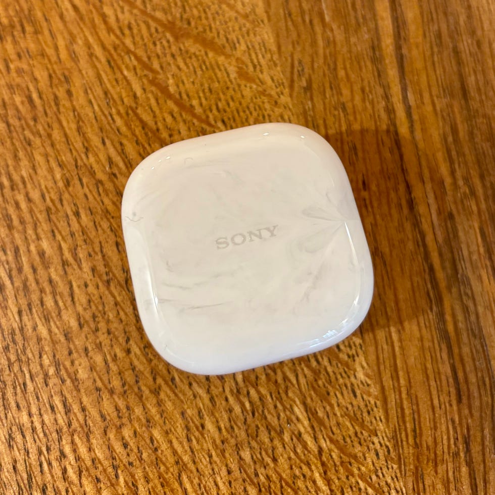 charging case for a pair of earbuds