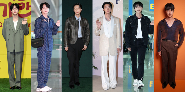 2025年】BTSジン最新ファッション：グッチ・フレッド・アローの