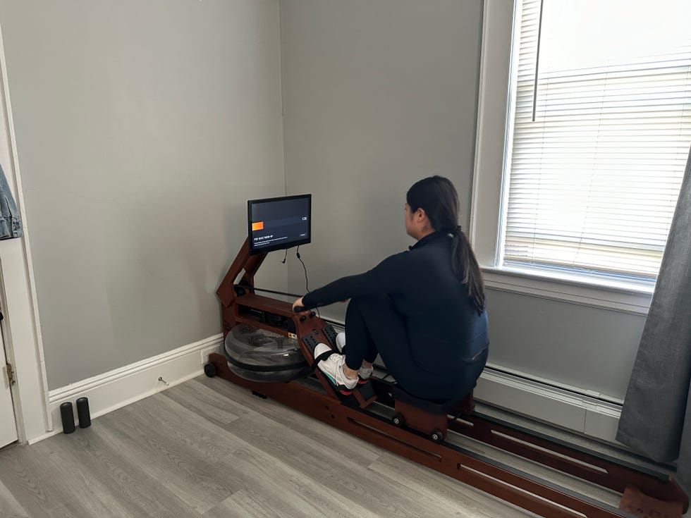 testing the ergatta rower