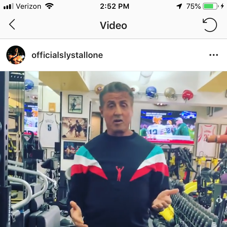 Stallone teases the updates on Rambo V: Last on