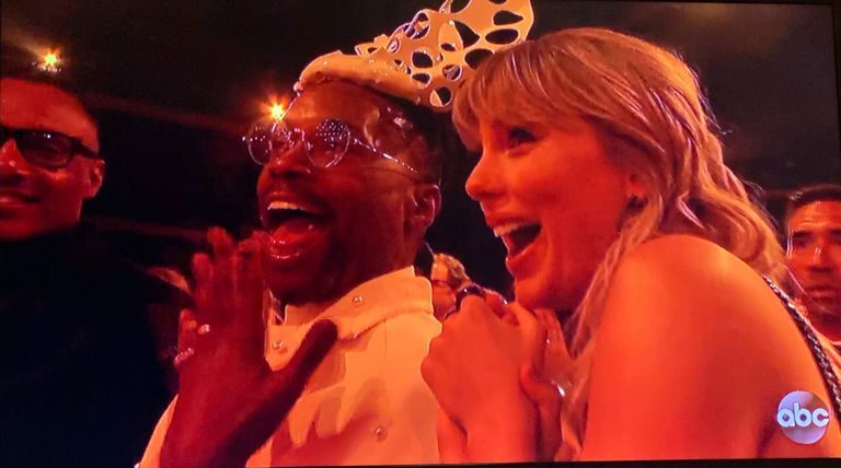 Taylor Swift and Billy Porter