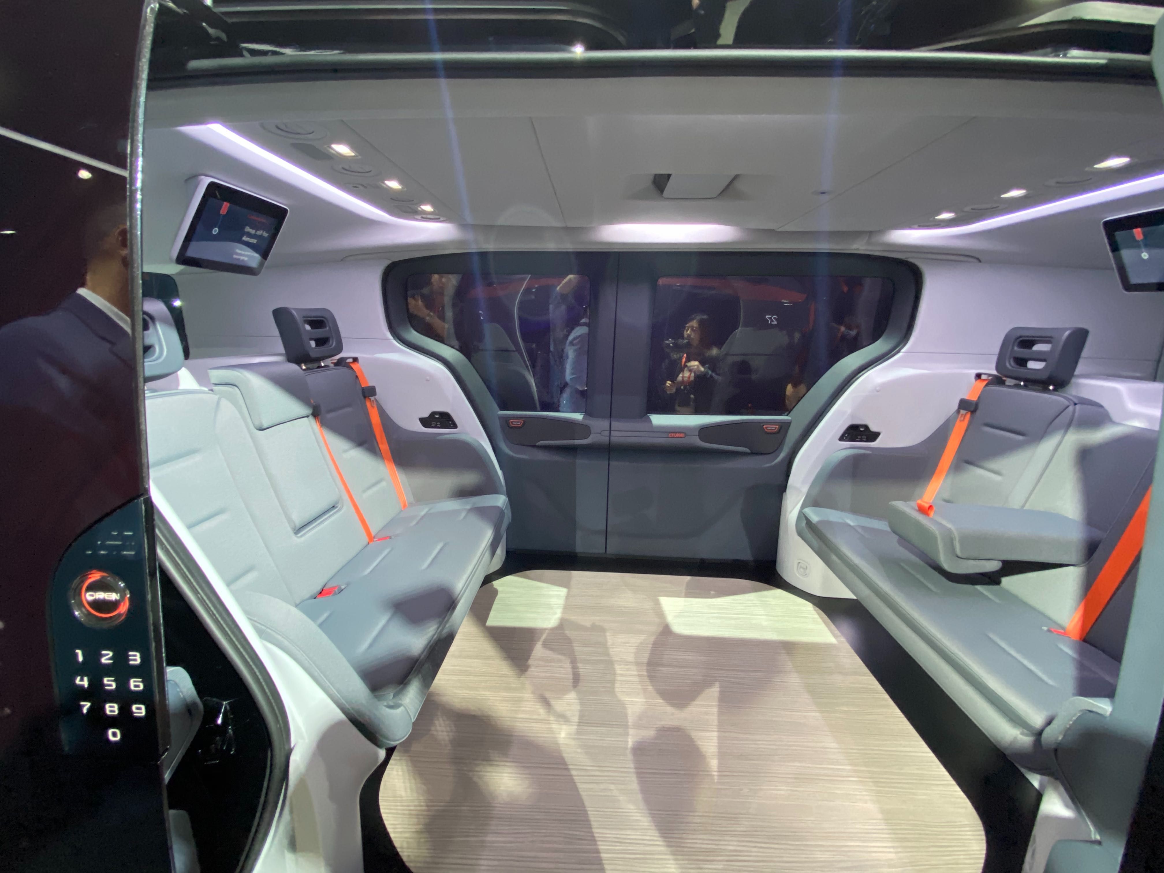 Cruise Unveils Origin, Autonomous Car without Steering Wheel, Pedals