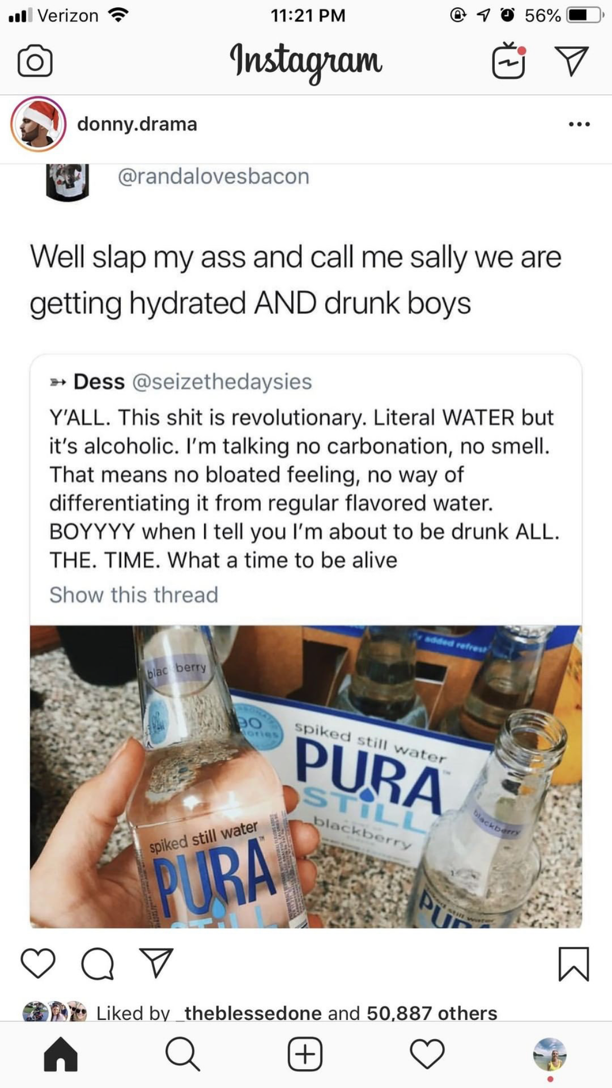Pura Still Alcoholic Water