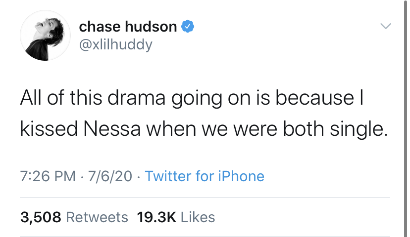 chase hudson drama