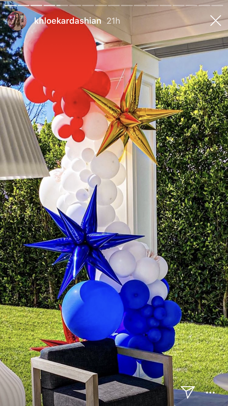 khloé's fourth of july party