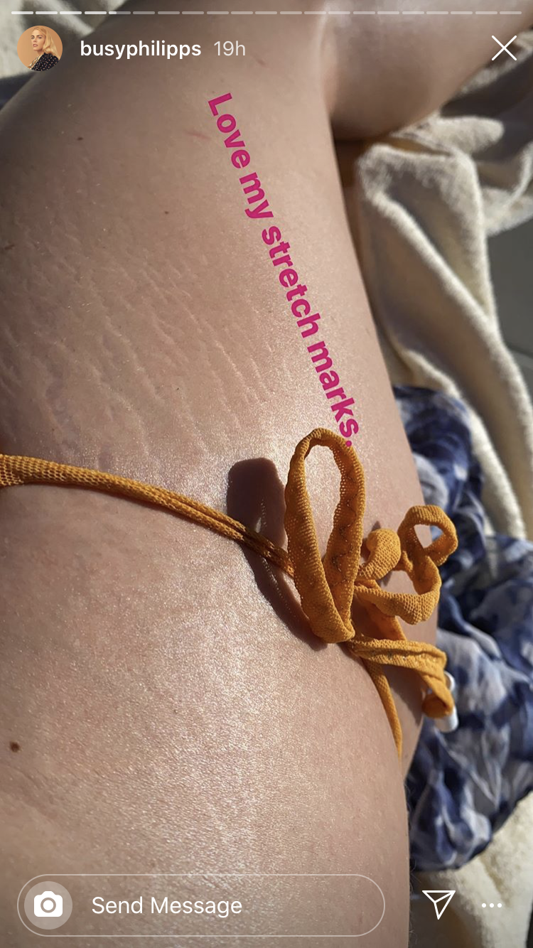 Busy Philipps, 40, Proudly Shows Off Stretch Marks On Instagram