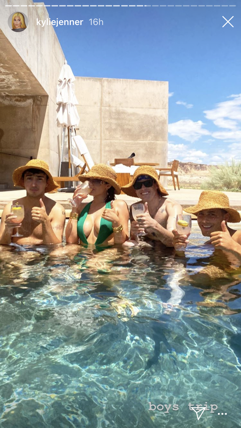 kylie jenner's vacation photos