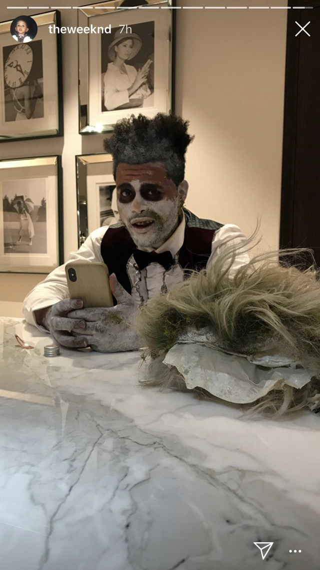 Bella Hadid And The Weeknd'S Lydia And Beetlejuice Halloween 2018 Costume  Is Spot-On