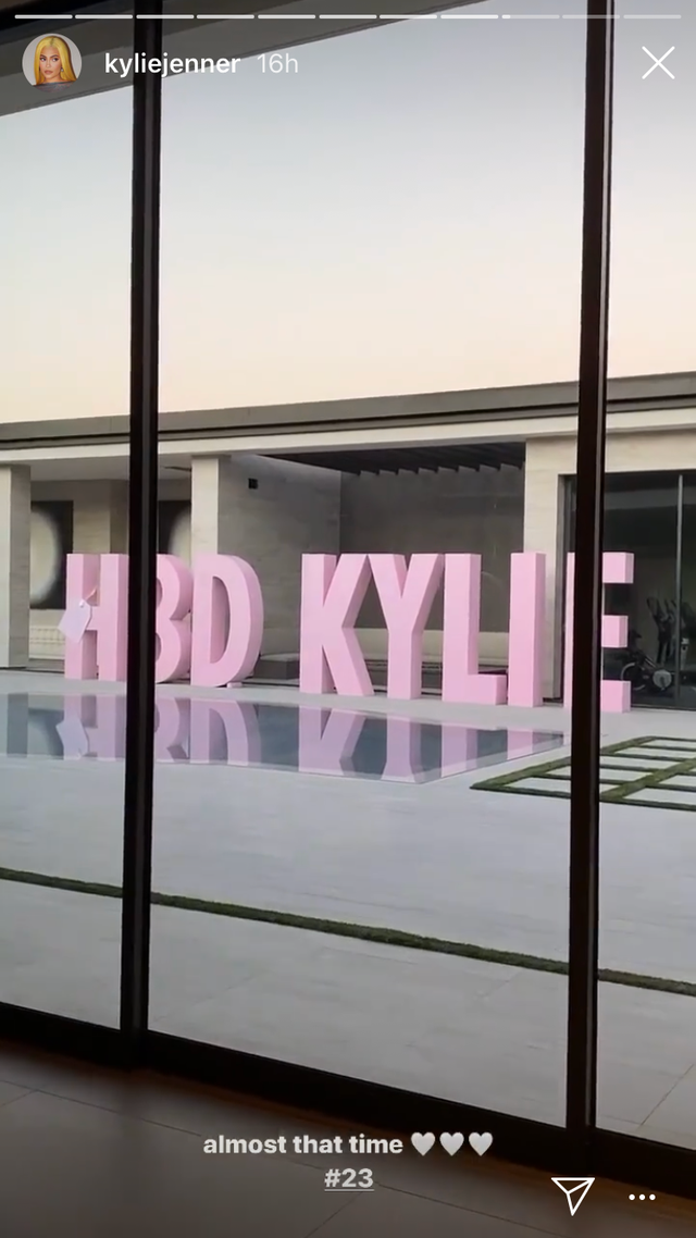 kylie jenner 23rd birthday celebration