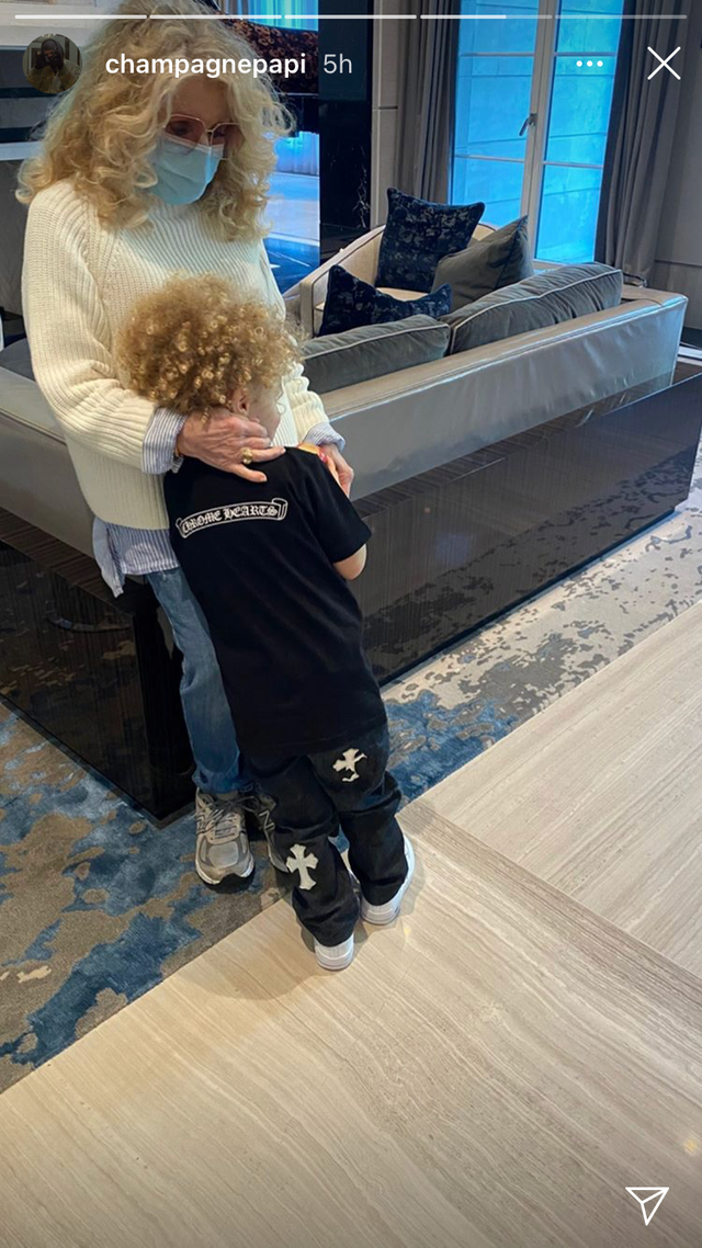drake son adonis 3rd birthday pictures
