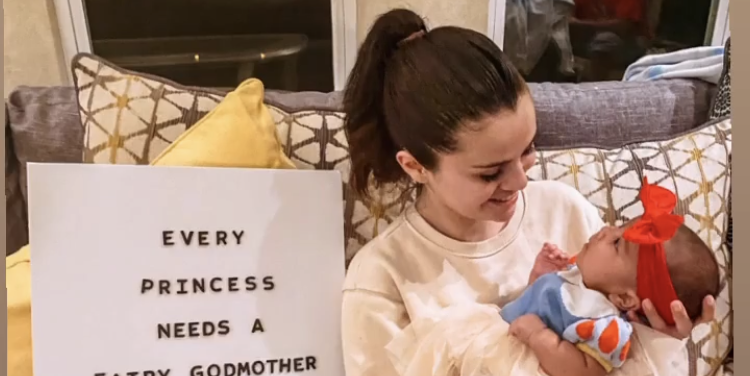 Selena Gomez Is Now Godmother to Her Cousin Priscilla's Baby Girl Aubriella