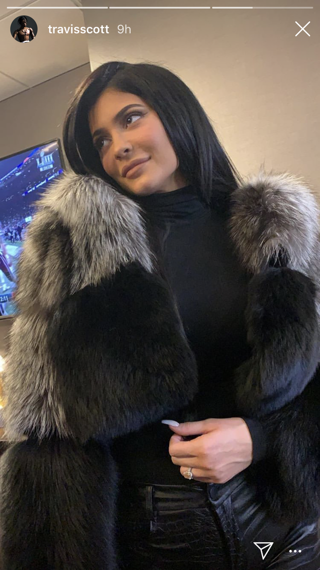 Did Kylie Jenner & Travis Scott Get Engaged At The Super Bowl?