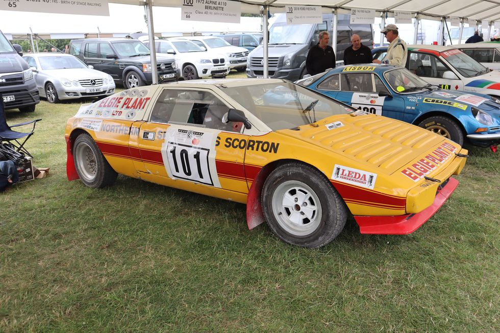 1972 lotus esprit s1 rally car