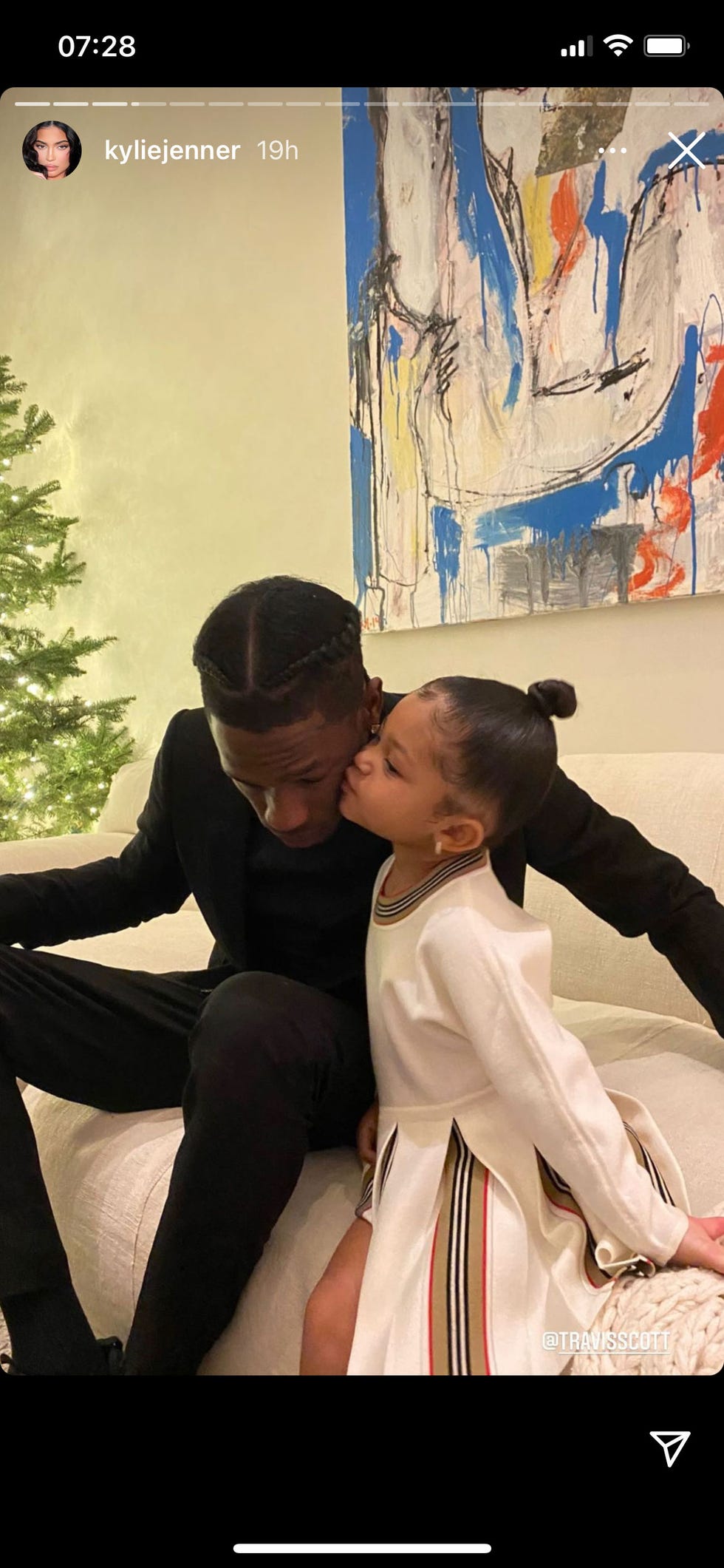 kylie jenner's birthday tributes to travis scott