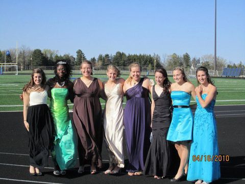Dress, Event, Public event, Prom, Formal wear, Bridal party dress, Gown, Team, 