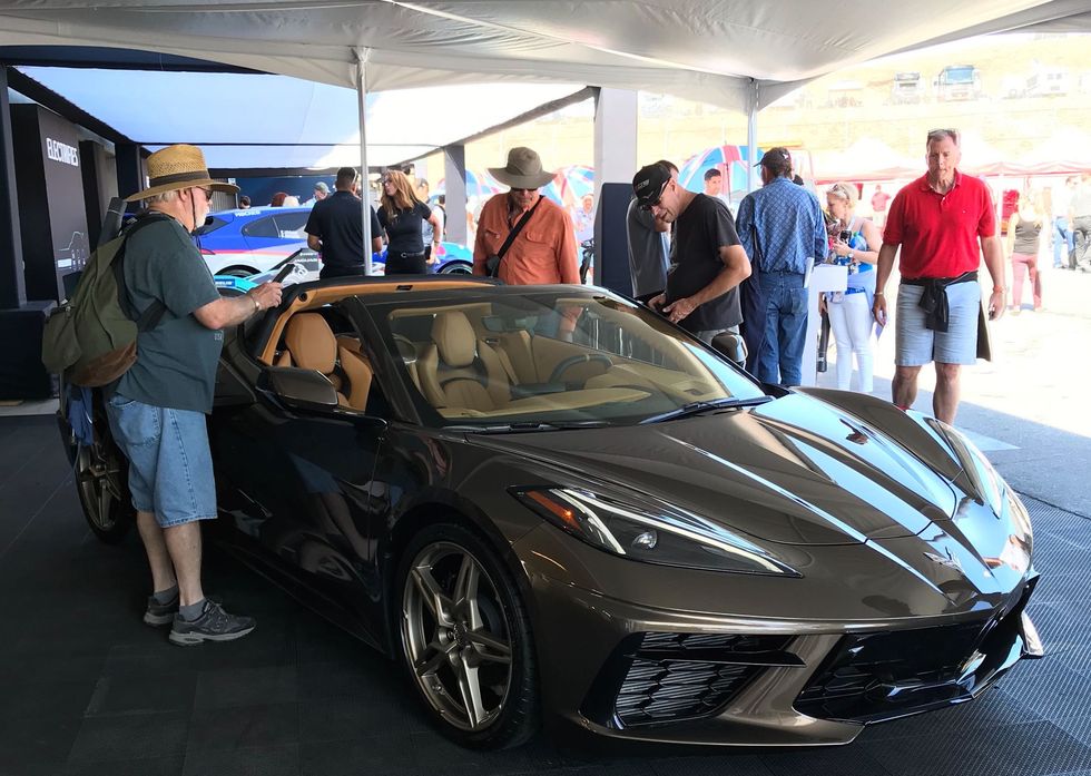 2020 Chevrolet Corvette C8 at Laguna Seca 2019
