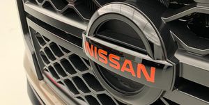 2020 Nissan Titan XD front grille