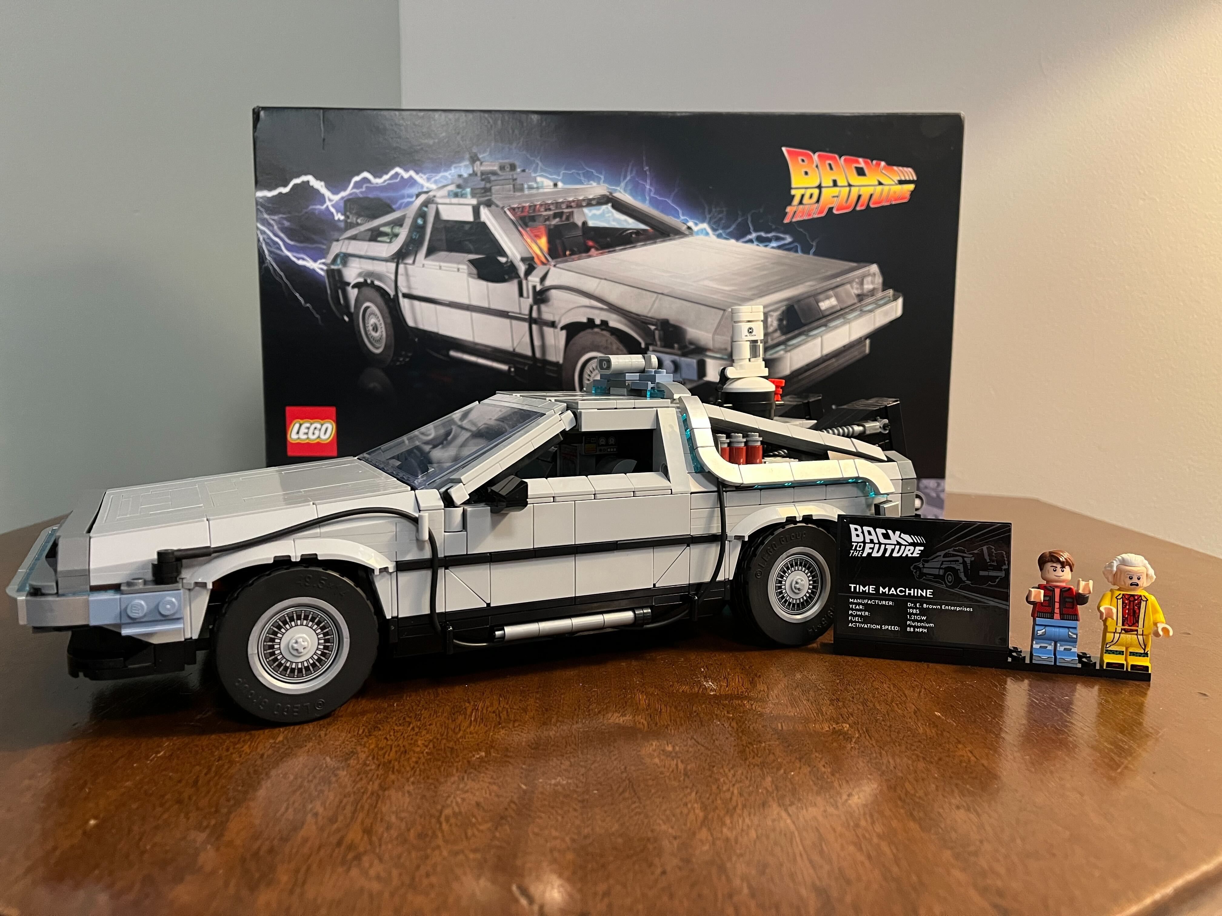 Lego's Latest Car Set Takes Us Back to the Future - CNET