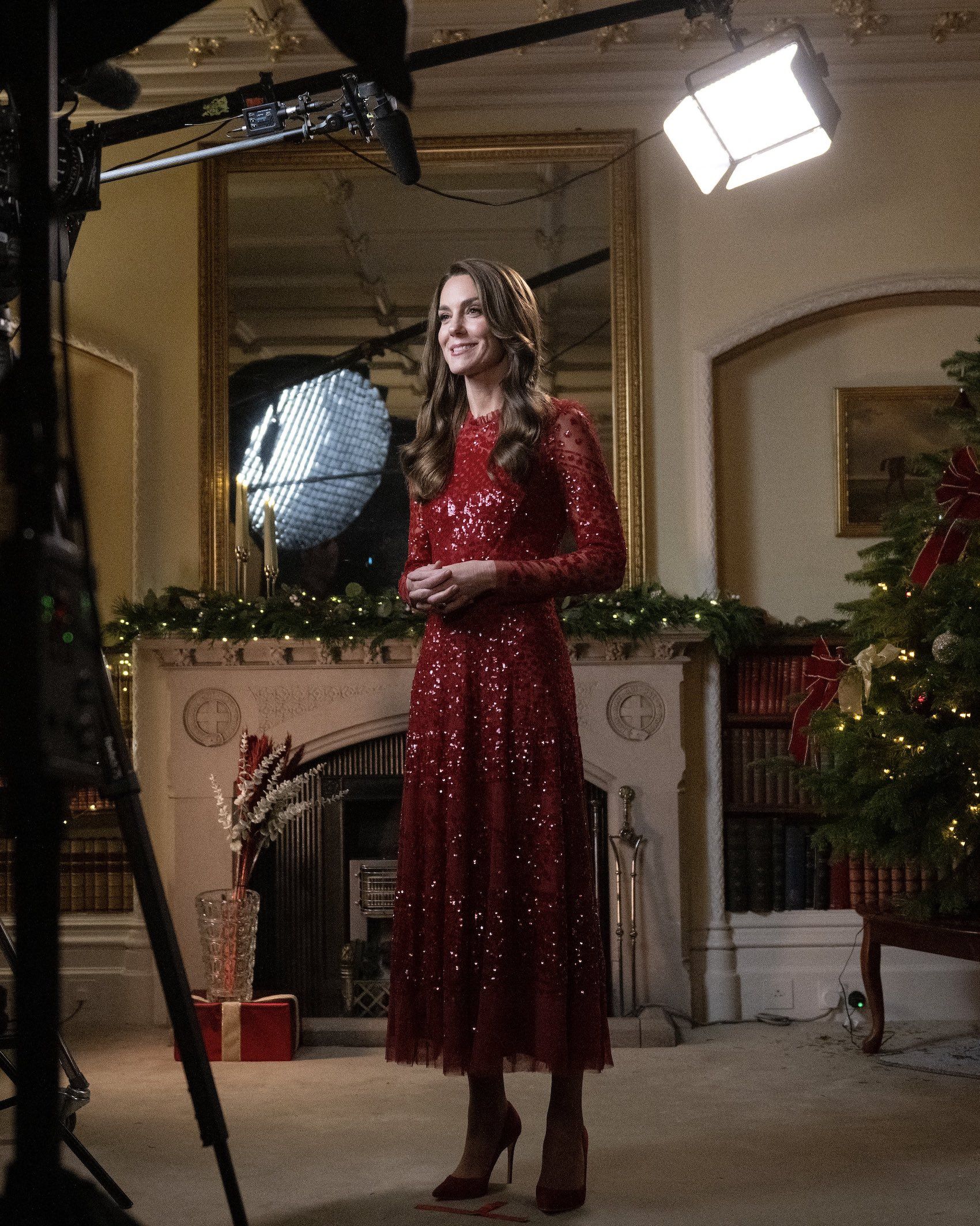 red dress christmas day