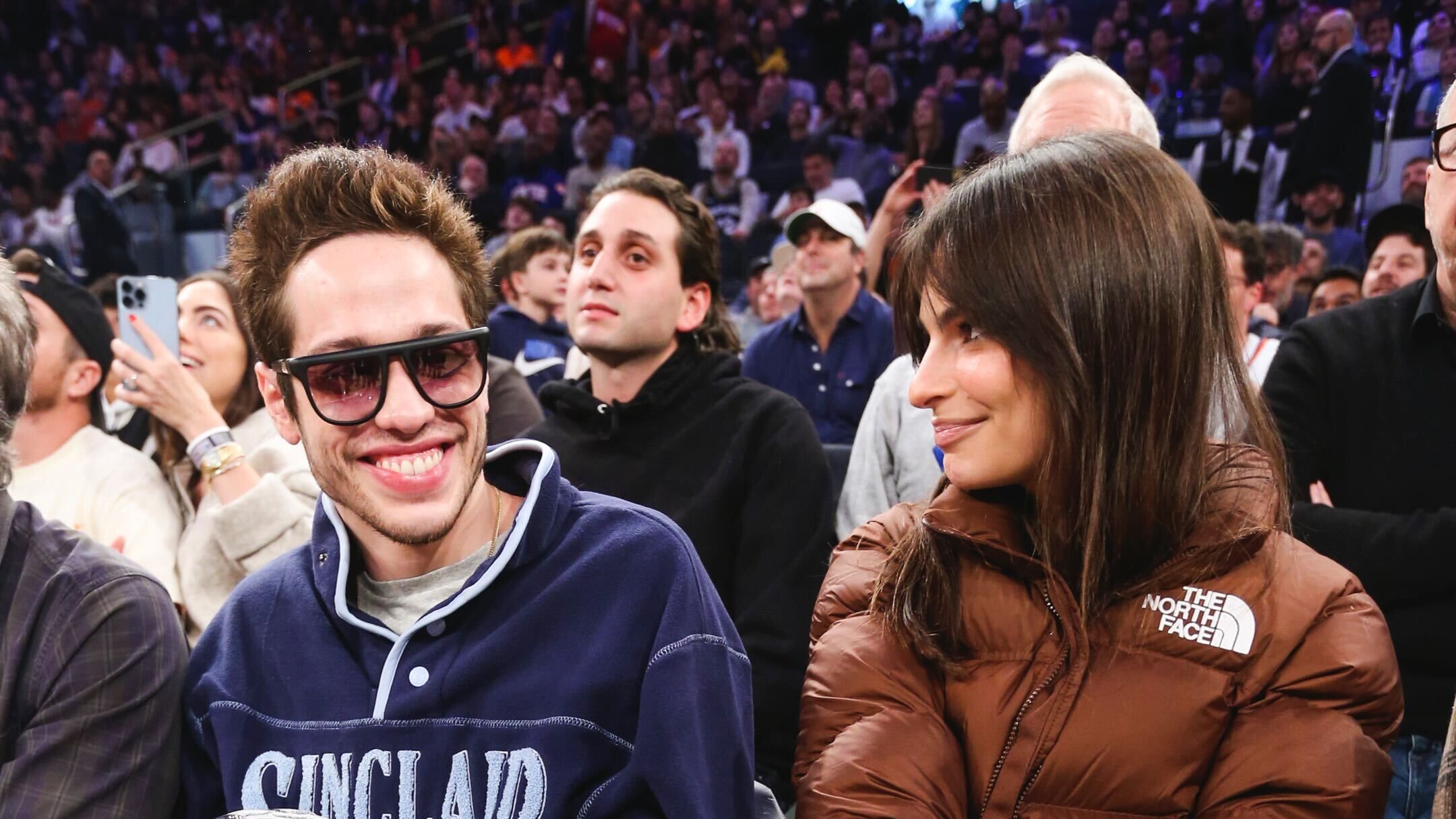 Emily Ratajkowski and Irina Shayk Enjoy Girls' Night at Knicks Game
