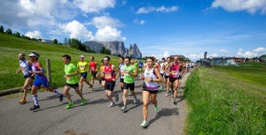 alpe di siusi mezza maratona