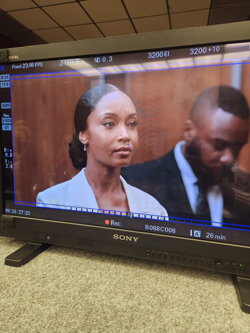 lincoln lawyer netflix yaya dacosta set photos