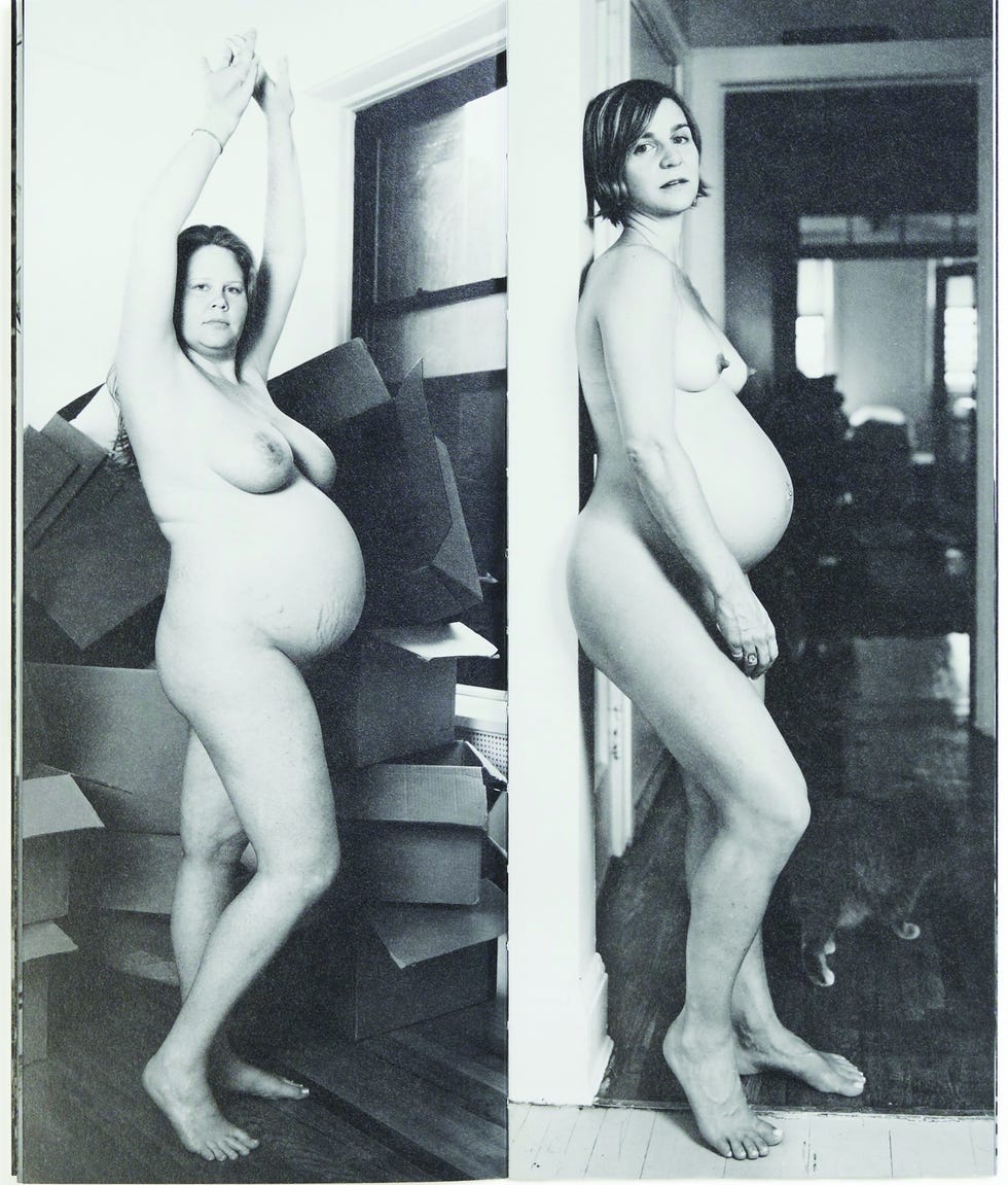 pregnant woman how she changes body