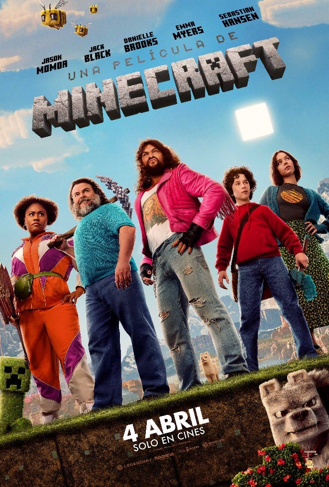 'una película de minecraft' (jared hess)