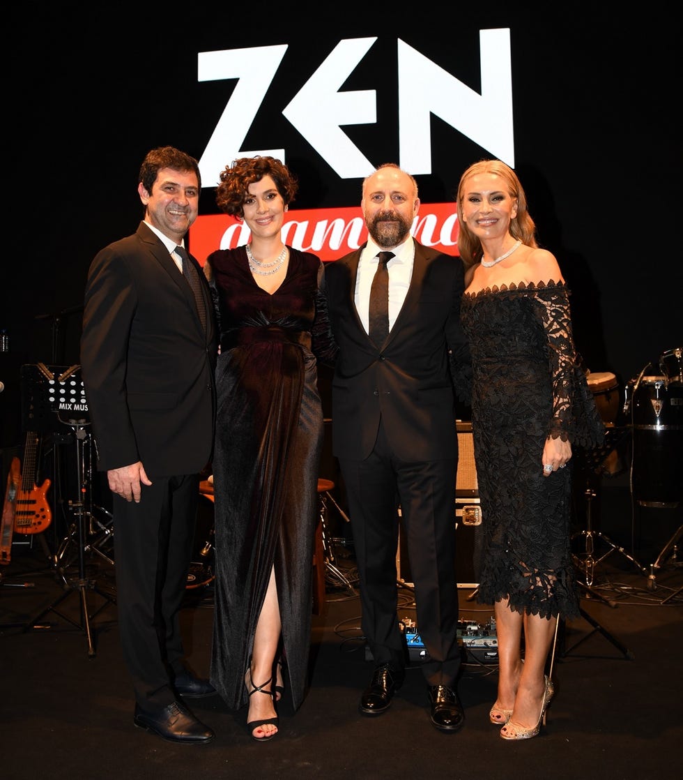 bergüzal korel y Halit ergenç Zen Diamond