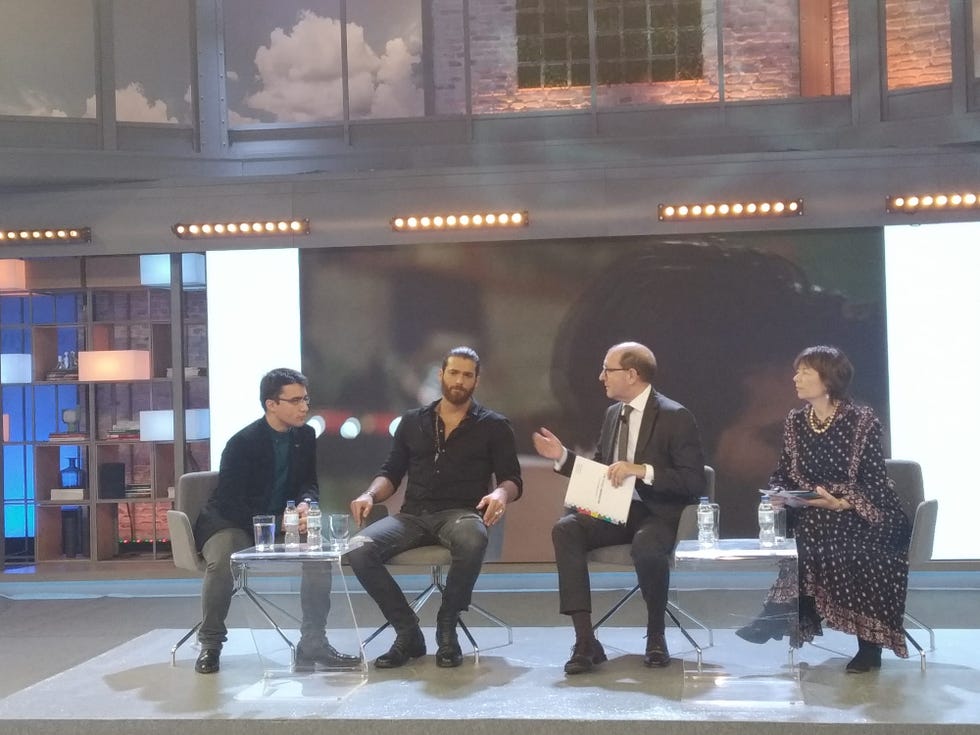 Can yaman en Telecinco Madrid