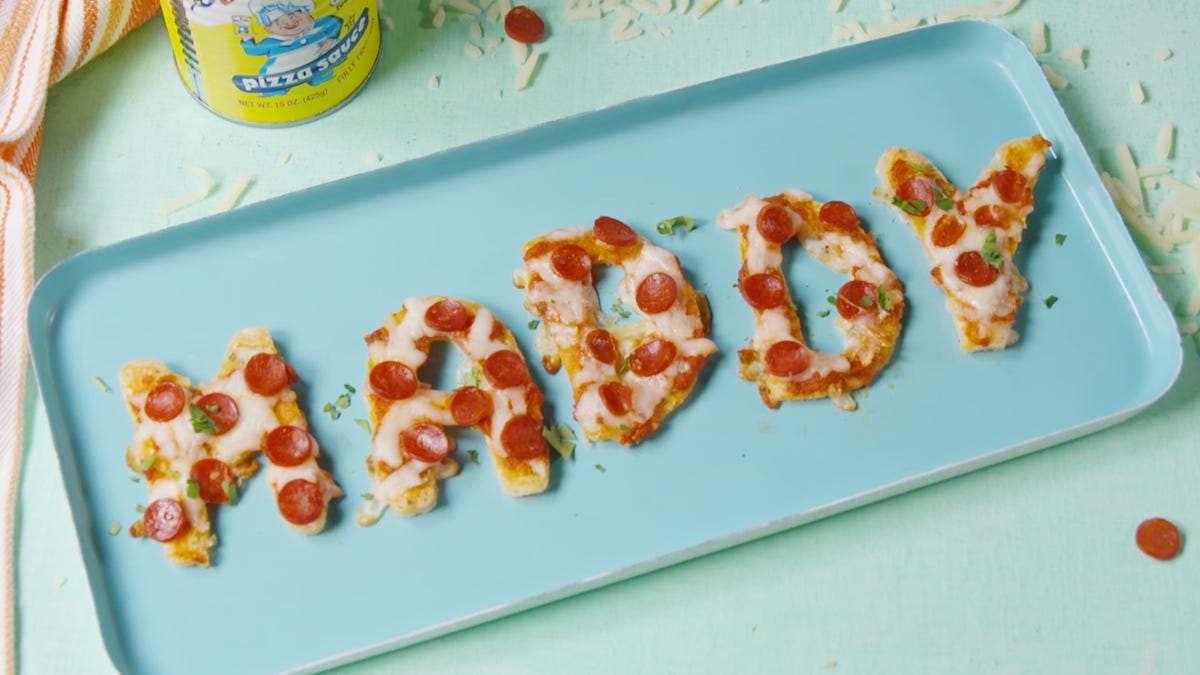 preview for Alphabet Pizza Brings New Meaning To The Term "Personal Pizza"