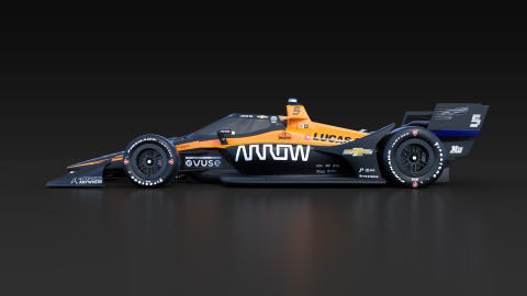 2020 McLaren IndyCar Revealed With Papaya Orange Paint