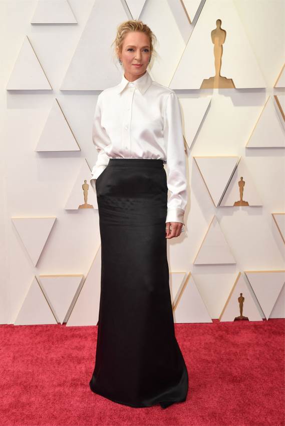 uma thurman oscars 2022