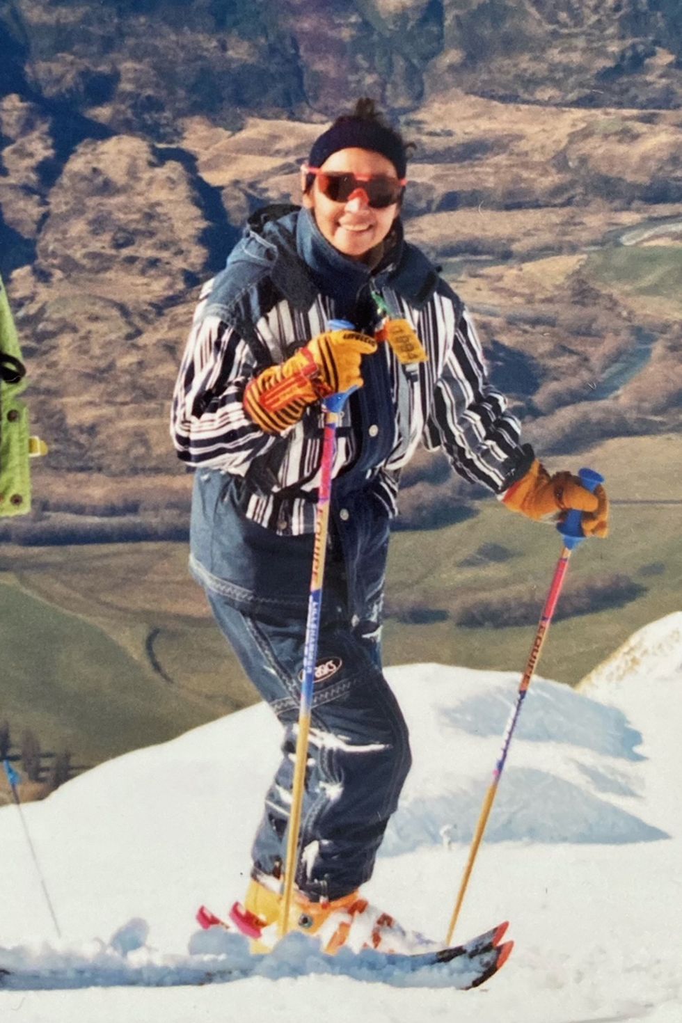若い頃から大好きなスキー。